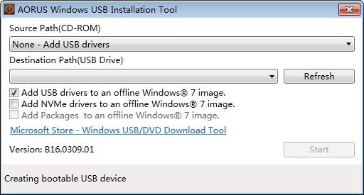 WindowsUSBInstallationTool,驱动盘.